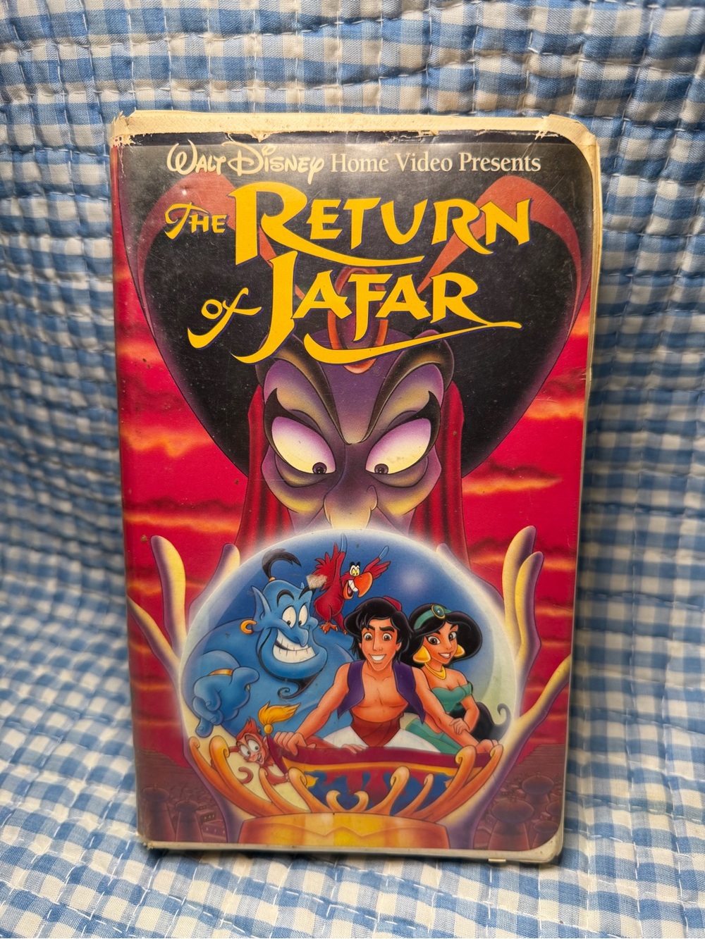 Walt Disney Home Video The Return of Jafar VHS 1994 Clamshell Movie